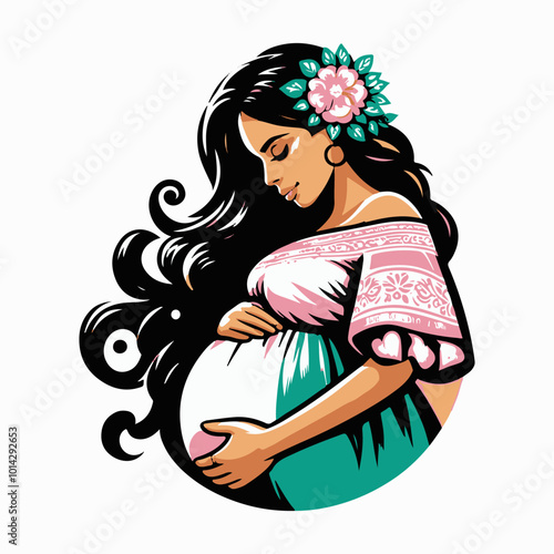 pregnant woman-