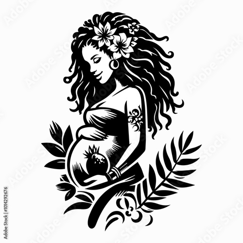 pregnant woman-