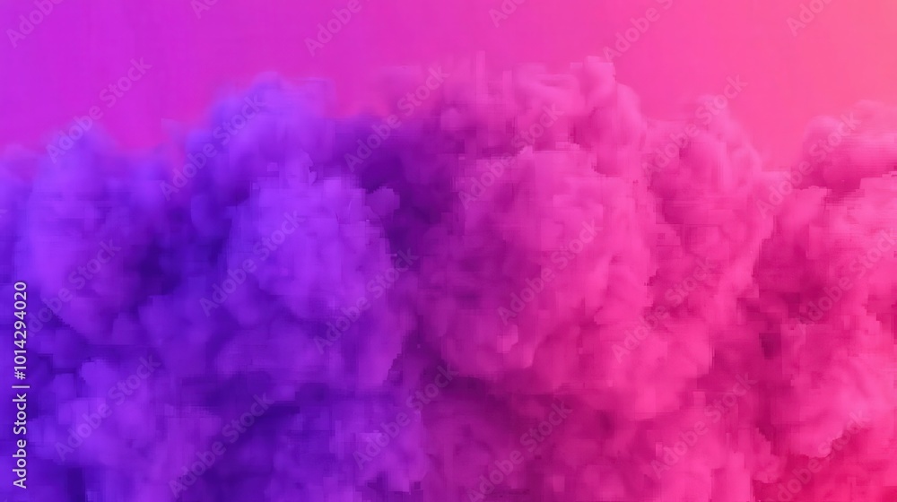 Obraz premium Abstract Purple and Pink Smoke Cloud Background Cinematic Lighting