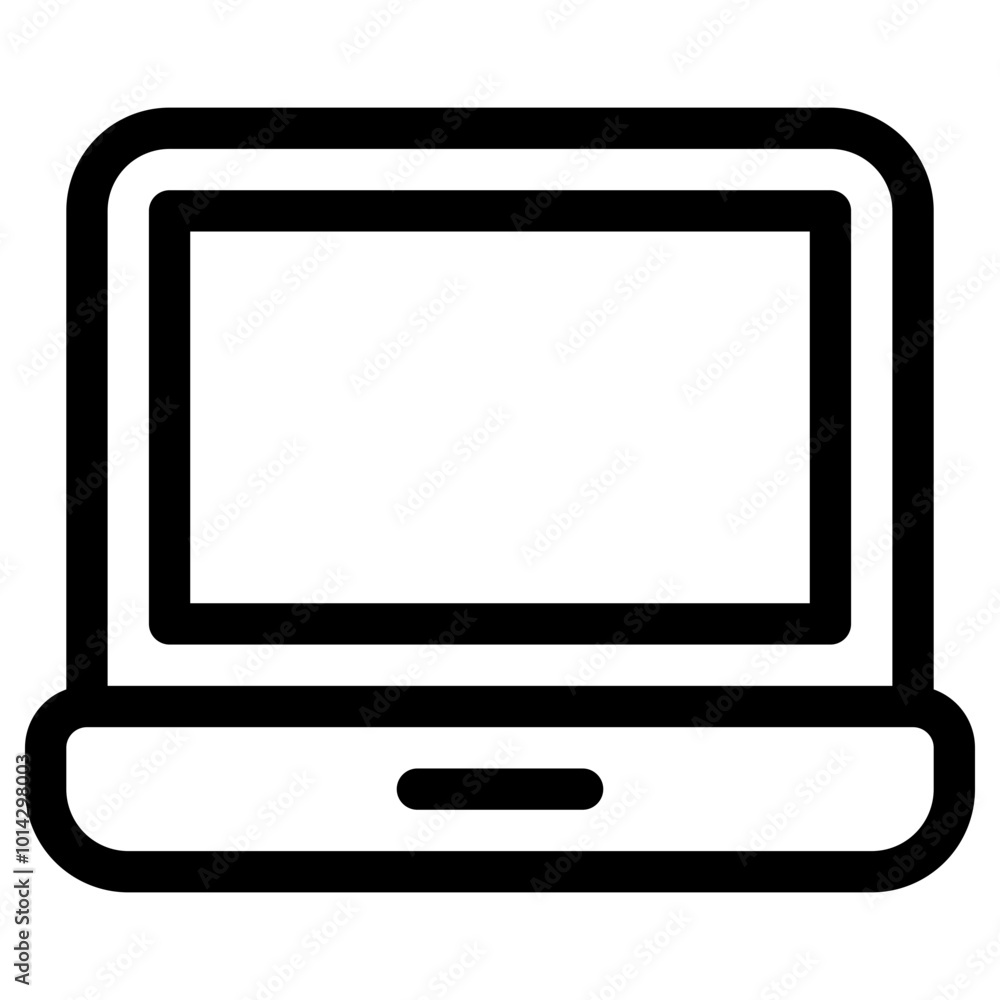 laptop icon, simple vector design laptop icon, simple vector design