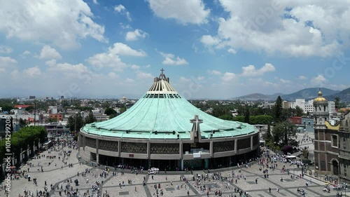 Basílica de Guadalupe  La Villa Iglesia Templo Ciudad de México 