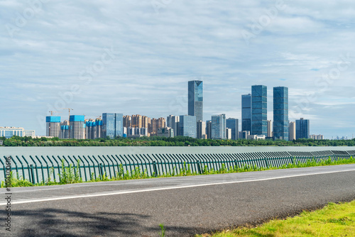 Urban Scenery of Nanchang New District,jiangxi,china photo