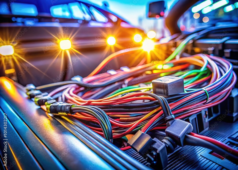 Automotive Wiring Harness and Battery Terminal for Generator Vehicle Security Systems