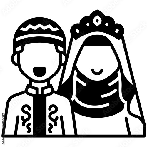 Couple Marriage Icon