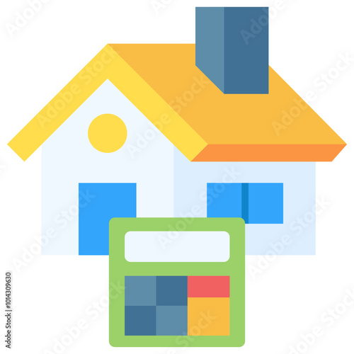 house budget Flat Icon