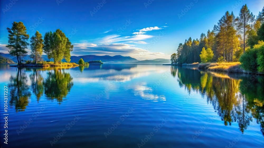 Crisp, vibrant blue water undulates with gentle movement, capturing the serene atmosphere of a still morning with accurate color representation and lifelike reflections. Crisp, vibrant blue water undulates with gentle movement, capturing the serene atmosphere of a still morning with accurate color representation and lifelike reflections.