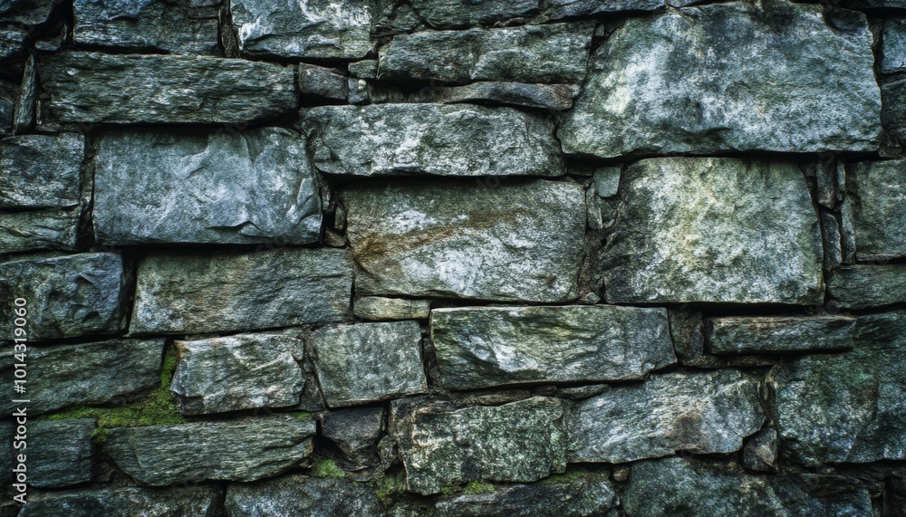 A close-up of a stone wall with a rustic, weathered texture. A close-up of a stone wall with a rustic, weathered texture.