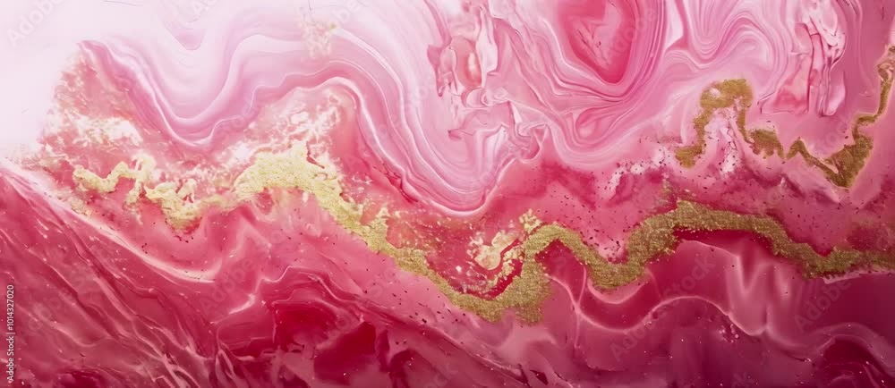 Pink marble gold watercolor background. Pink marble gold watercolor background.