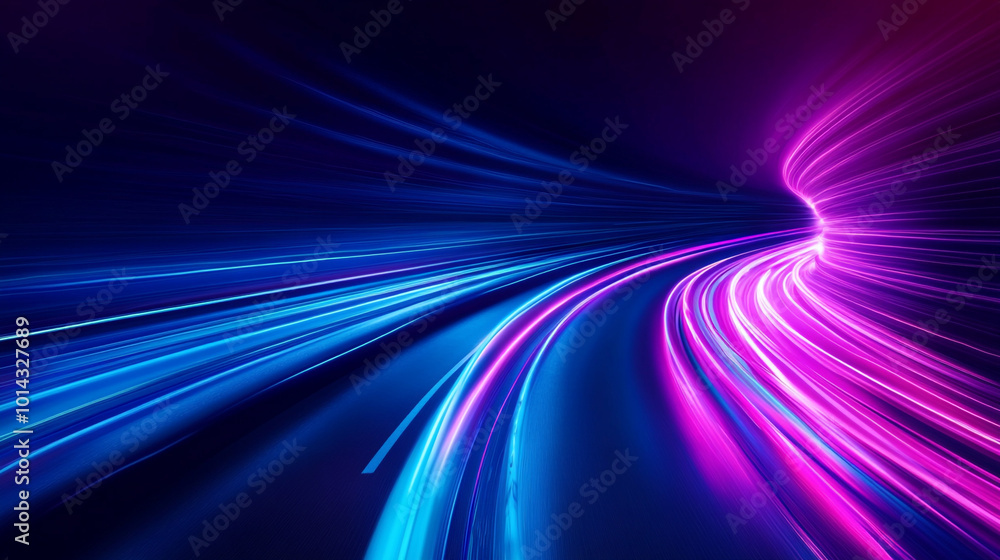 Digital neon color high speed light effect glow colorful background. Digital neon color high speed light effect glow colorful background.