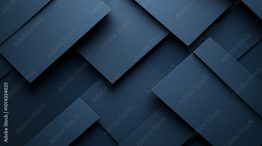 Modern Geometric Abstract Dark Blue Layers Background Modern Geometric Abstract Dark Blue Layers Background