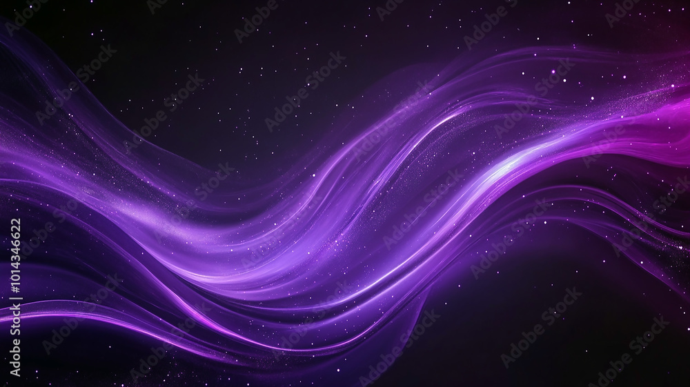 Fototapeta premium purple violet lines waves gradient liquid background pattern wallpaper design