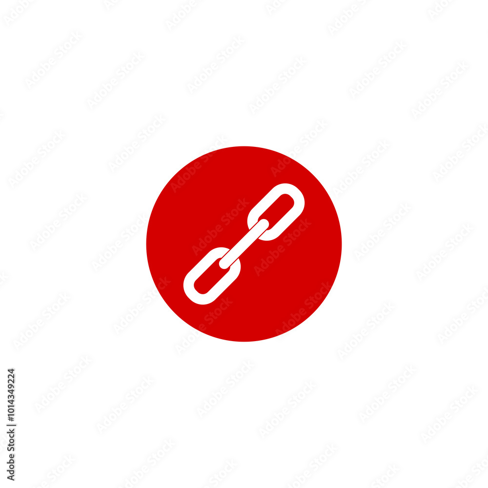 Chain link icon isolated on transparent background Chain link icon isolated on transparent background