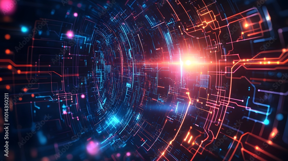 Abstract technology background. Hi-tech communication concept futuristic digital innovation background. Vector illustration. Abstract technology background. Hi-tech communication concept futuristic digital innovation background. Vector illustration.