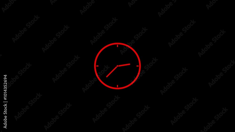 wall clock designed with simple details wall clock designed with simple details