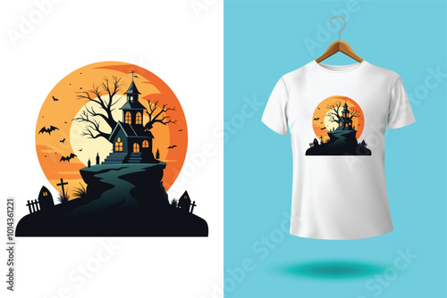 Happy Halloween custom t shirt design