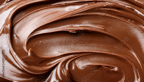 Wallpaper Mural Tasty chocolate paste as background, closeup view Torontodigital.ca