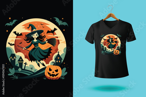 Happy Halloween custom t shirt design