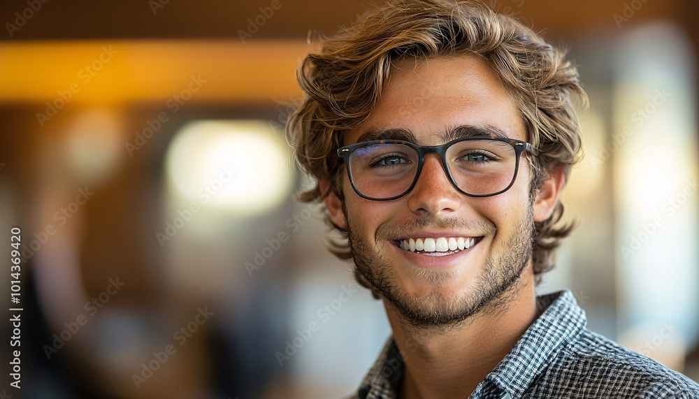 Confident Young Professional Presenting on Video Call in Well-Lit Conference Room with Laptop Screen Interface Visible - Medium Shot Confident Young Professional Presenting on Video Call in Well-Lit Conference Room with Laptop Screen Interface Visible - Medium Shot