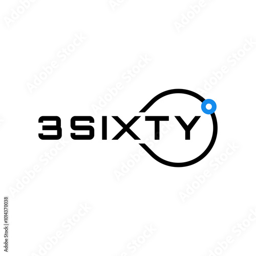 360 Logo with blue dot and the letter X part of the orbit