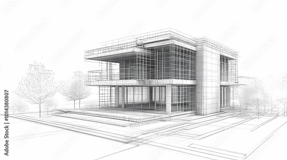 Continuous line simple house. One line illustration of housing,real estate,property. Single line vector illustration. Continuous line simple house. One line illustration of housing,real estate,property. Single line vector illustration.