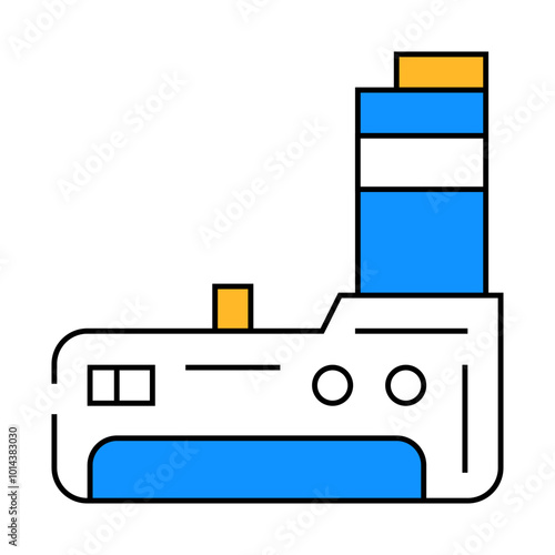 battery pack line icon vector. battery pack sign. isolated symbol illustration