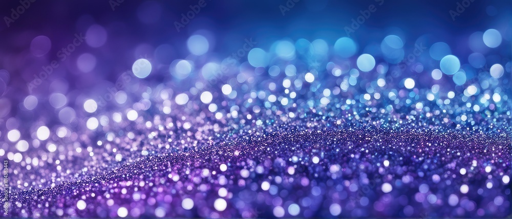 Sparkling Purple and Blue Glitter Sparkling Purple and Blue Glitter