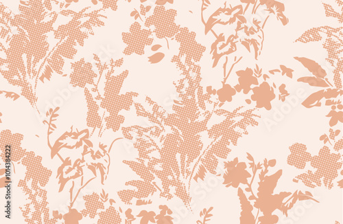 abstract, animal, art, art styles, background, boho, abstract trendy print pattern hand drawn trendy vintage retro abstract geometric brush organic natural nature textured patterns seamless design vec