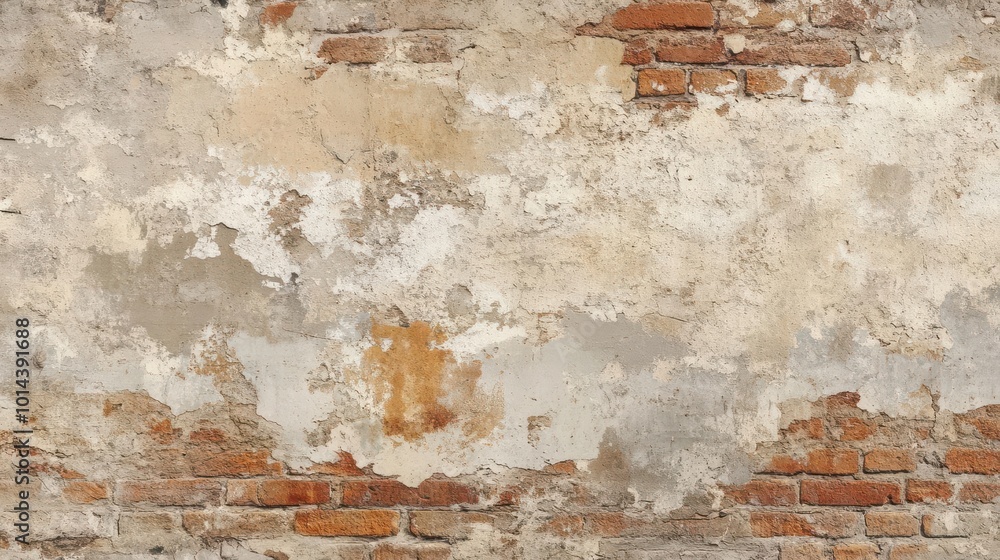 Obraz premium A compelling illustration of weathered and wall texture