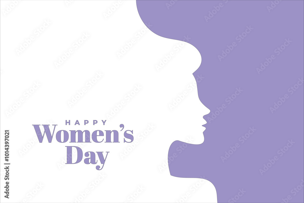 Female vector for Happy Women's day Female vector for Happy Women's day