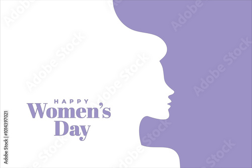 Female vector for Happy Women's day