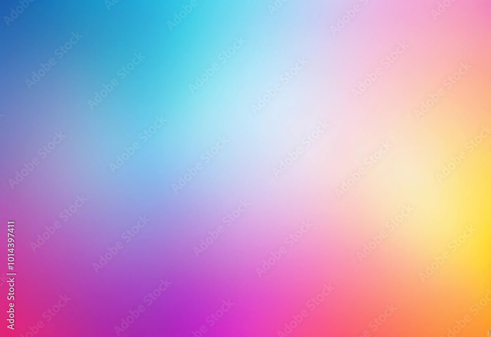 Obraz premium Fashion-Inspired Digital Gradient Background with Blurry Vibrant Colors and Abstract Patterns
