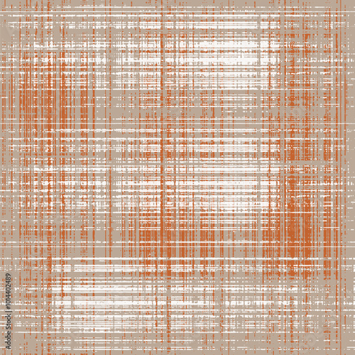 Fancy fabric linen, juta blended with wool washed coat surface jacquard texture digital printing pattern design. Yarns for sports style Vector fabric seamless pattern. Abstract natural textured