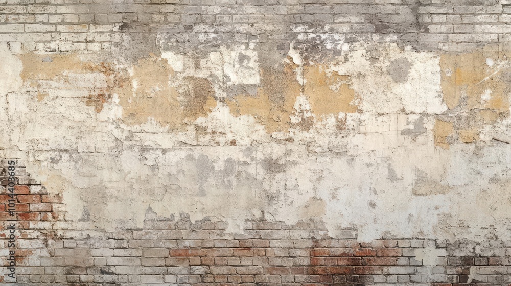 A visually compelling and richly detailed weathered and aged wall texture A visually compelling and richly detailed weathered and aged wall texture