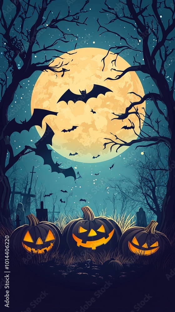 Halloween concept background Halloween concept background
