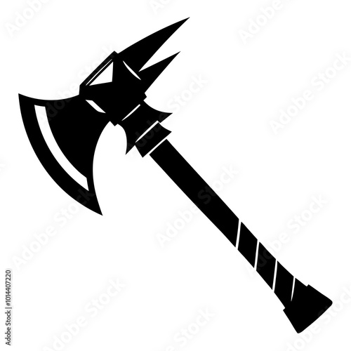 Tomahawk Silhouette vector illustration