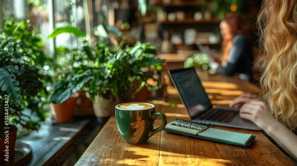 The Cozy Caf? Workspace
