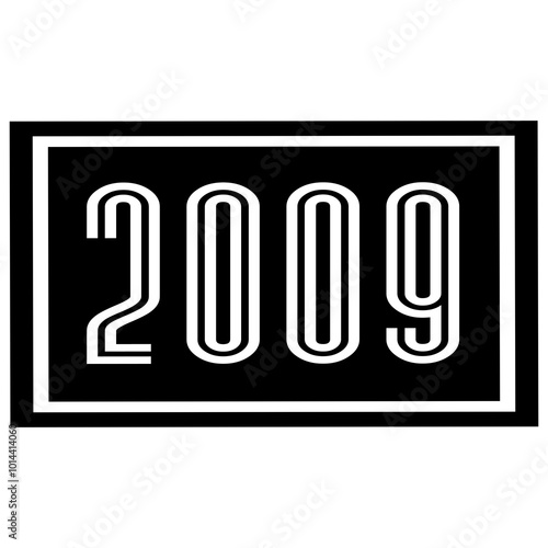 Number 2009 / I live in 2009 