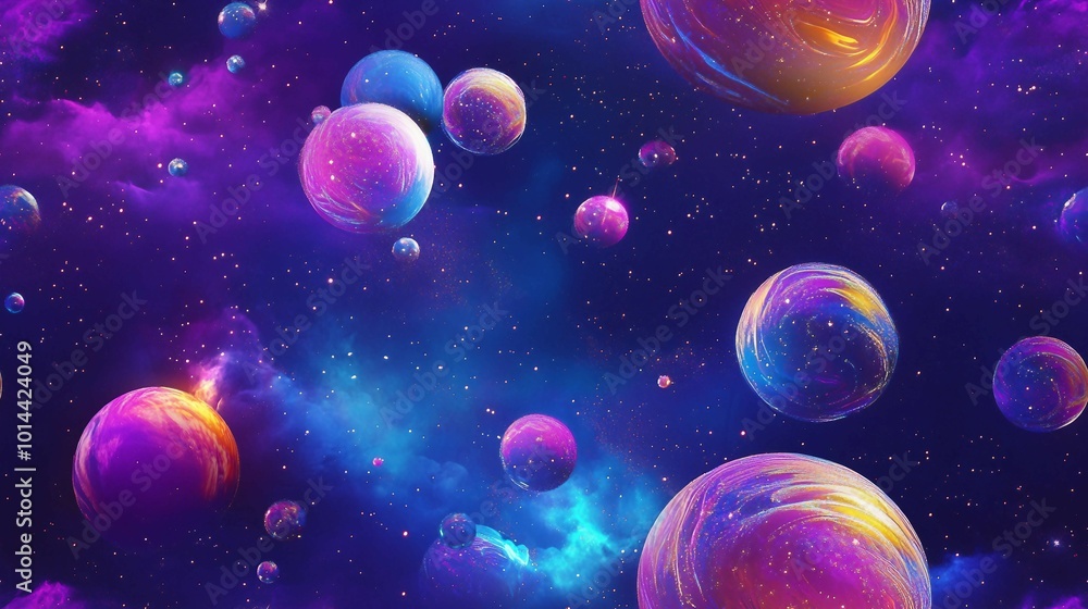 Vibrant Planets in Cosmic Landscape Vibrant Planets in Cosmic Landscape