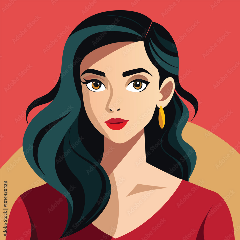beautiful lady vector beautiful lady vector