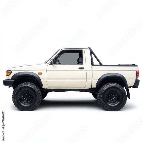 4x4 Truck Isolated