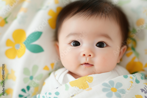 Asian Newborn Baby