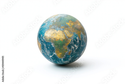 Globe On White Background