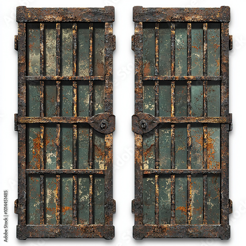 Jail Bars Isolated