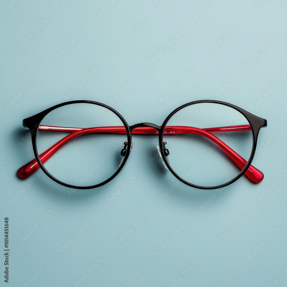 Kids Eyeglasses Isolated Kids Eyeglasses Isolated