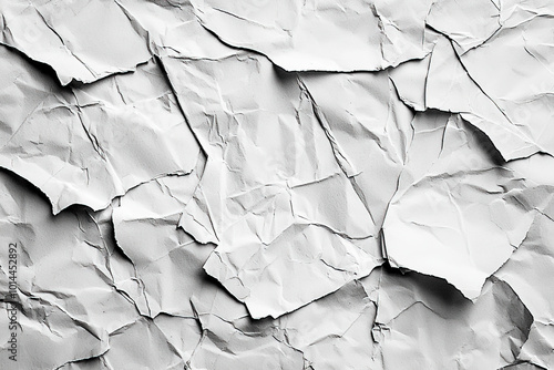 Plain White Paper Texture B...