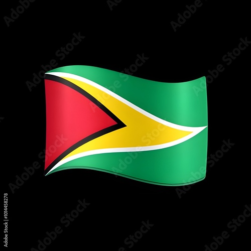 Guyana Flag Emoji - National Symbol 