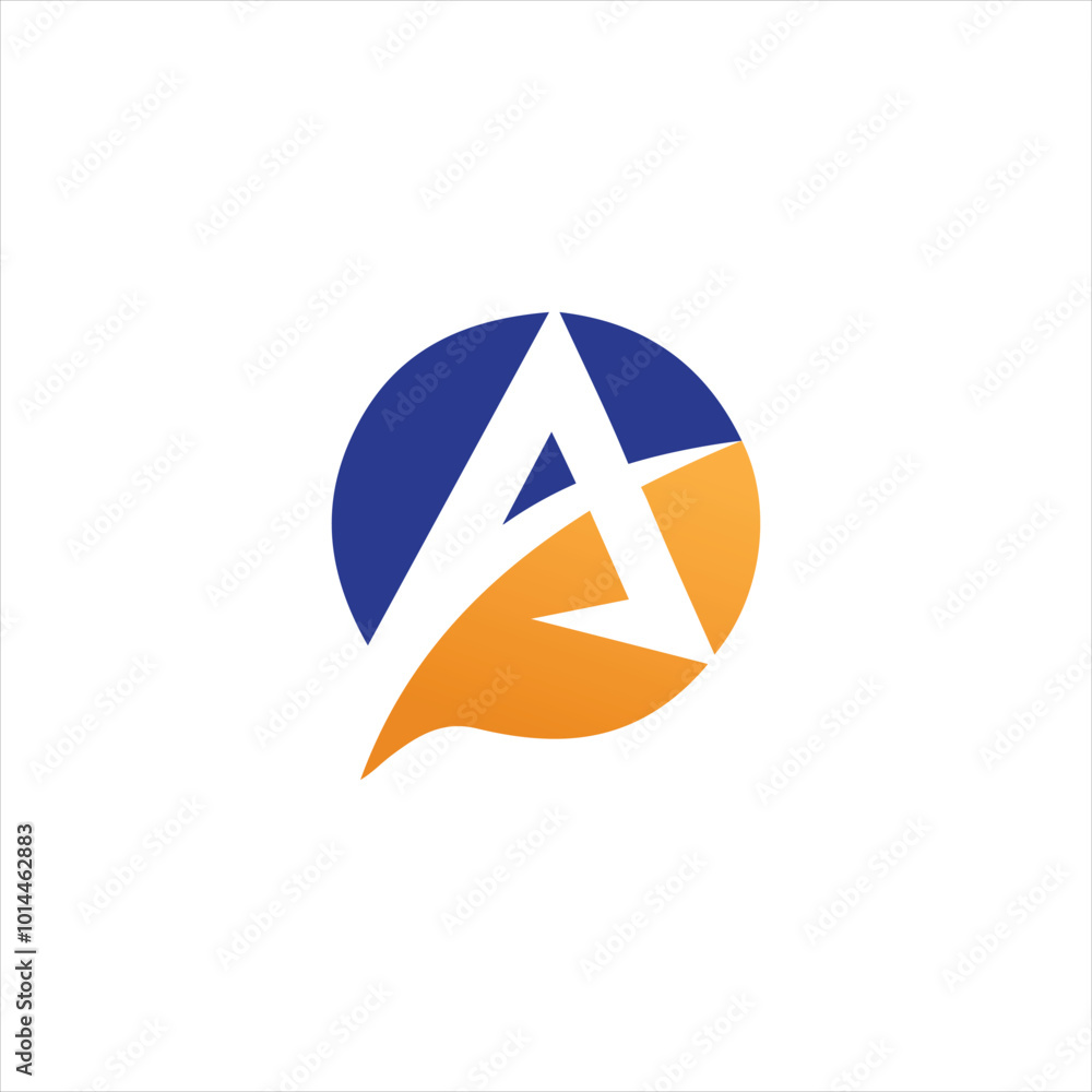 initial a letter logo design vector, a logo vector design for business and monogram initial a letter logo design vector, a logo vector design for business and monogram