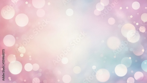 A dreamy abstract background of soft bokeh lights in various colors, gently blurring into the background to create a tranquil atmosphere.