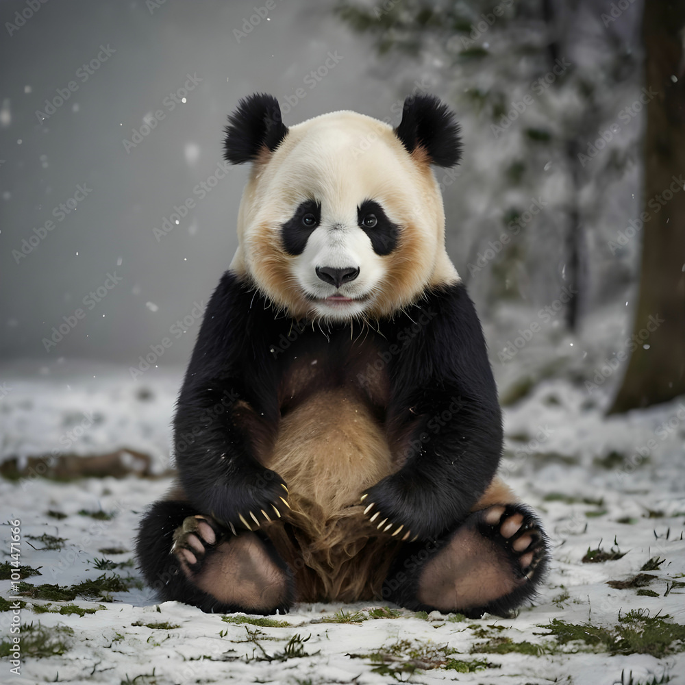 Fototapeta premium beautifull panda