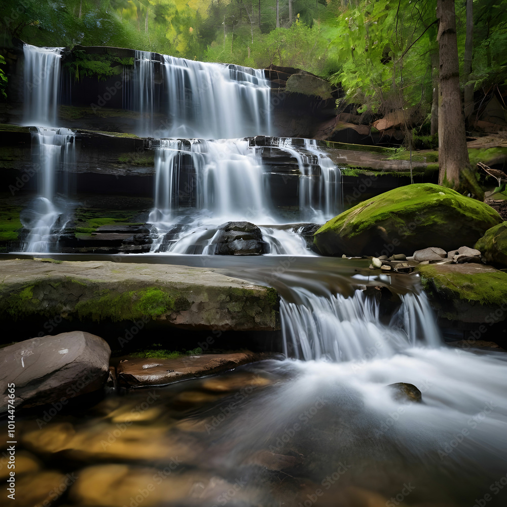 Obraz premium water fall